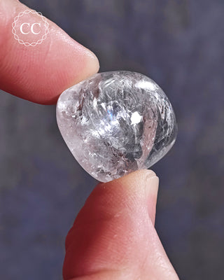 White Apophyllite Polished #5