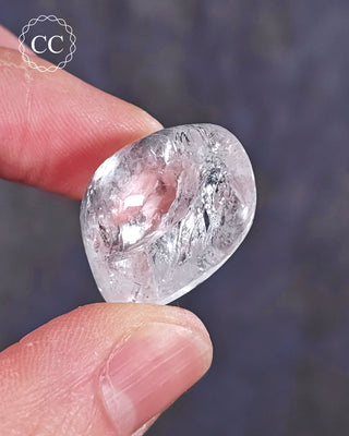 White Apophyllite Polished #5