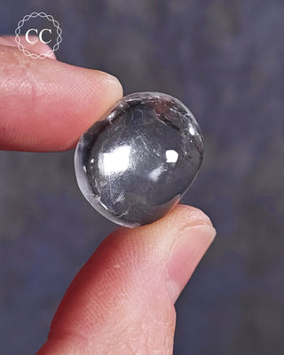 White Apophyllite Polished #7