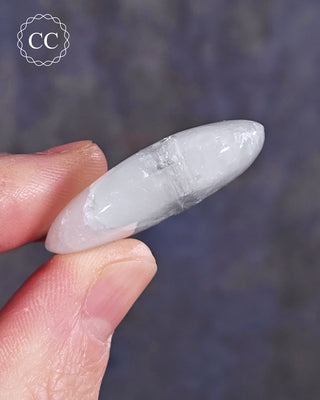 White Apophyllite Polished #1
