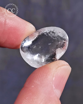 White Apophyllite Polished #7