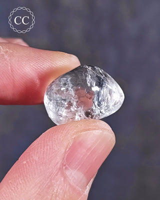 White Apophyllite Polished #8