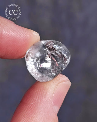 White Apophyllite Polished #8