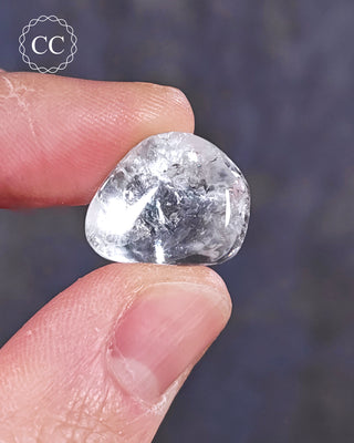 White Apophyllite Polished #8