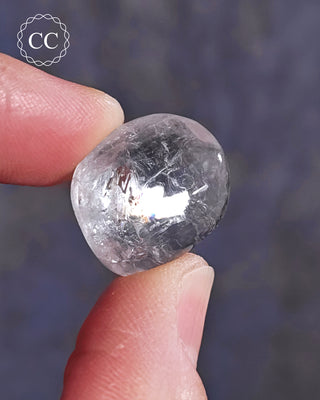 White Apophyllite Polished #9