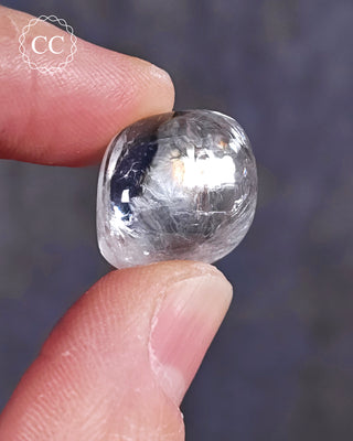White Apophyllite Polished #9