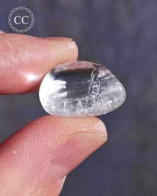 White Apophyllite Polished #9