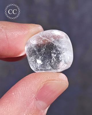 White Apophyllite Polished #9