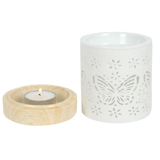 White Butterfly Wax Melt / Oil Burner
