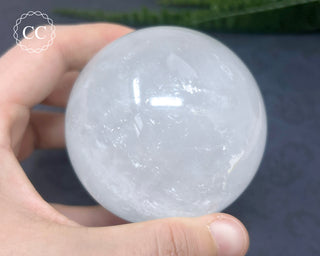 White Calcite Sphere #1