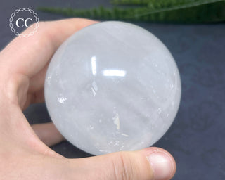 White Calcite Sphere #1