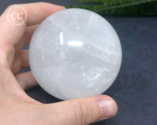 White Calcite Sphere #1