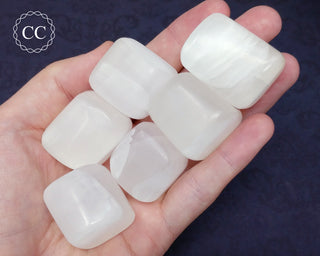 White Calcite Tumbled Crystal