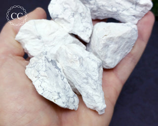 White Howlite Raw Crystal