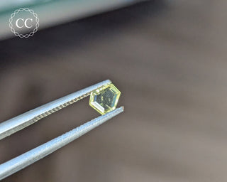 Yellow Sapphire Faceted Gem #1