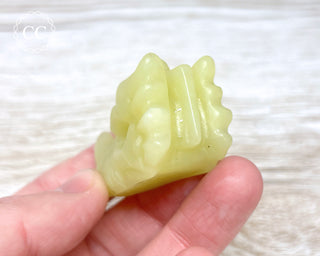 Yellow Serpentine Dragon Skull #1