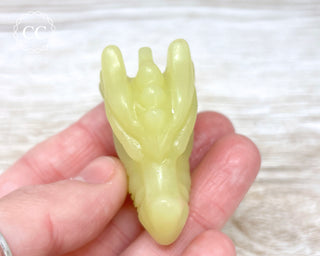 Yellow Serpentine Dragon Skull #1