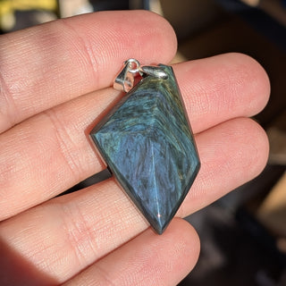 Velvet Obsidian Pendant #4
