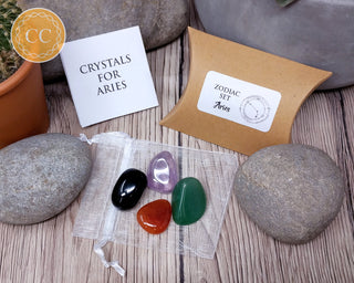 Aries Zodiac Crystal Set