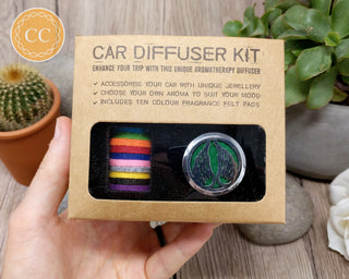 Aromatherapy Car Diffuser Kit Angel Wings