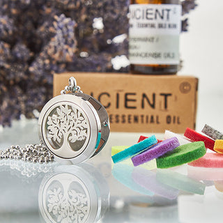 Aromatherapy Diffuser Necklace - Tree of Life