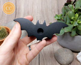 Bat Candle Holder in hand