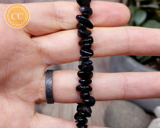 Black Tourmaline Gemchip Bracelet