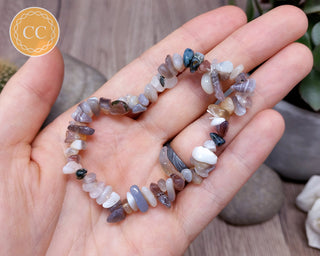 Agate Gemchip Bracelet