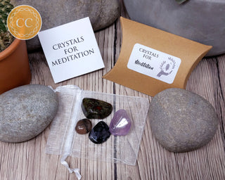 Crystals for Meditation Set