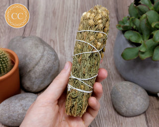 Desert Sage Stick in hand