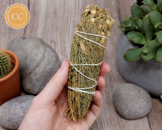 Desert Sage Stick in hand