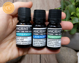 Essential Oils for Migraine Relief - Peppermint, Lavender & Rosemary