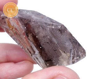 Madagascar Polished Elestial Hematite Included Quartz Freeform #3