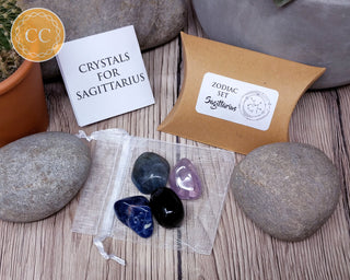 Sagittarius Zodiac Crystal Set