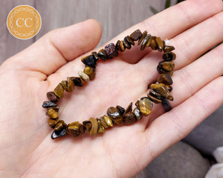 Tigers Eye Gemchip Bracelet